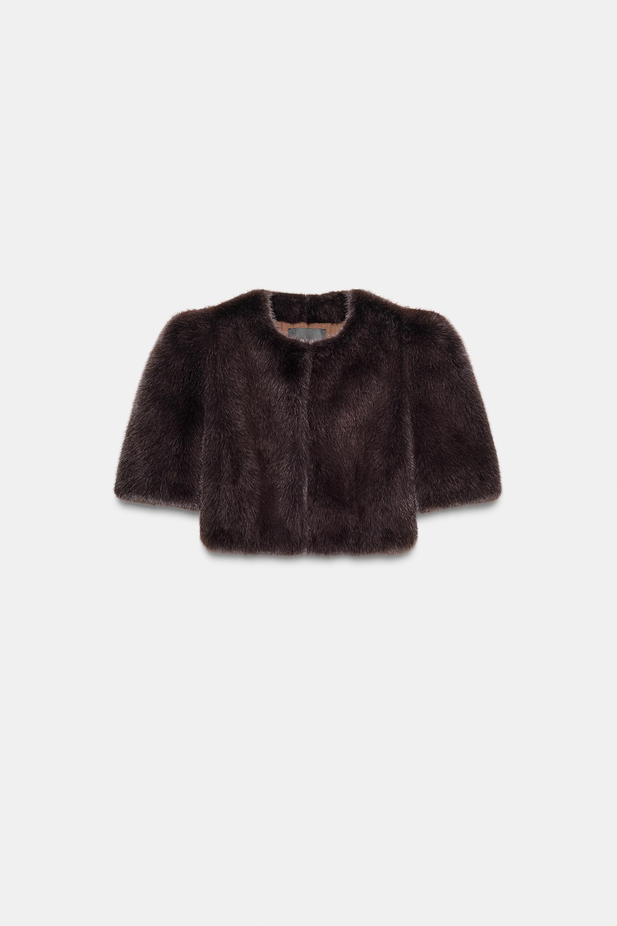 ZW COLLECTION LIMITED EDITION FAUX FUR JACKET